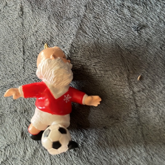 VINTAGE HALLMARK KEEPSAKE ORNAMENT 1988. In box Nick the Kick. Soccer - Picture 2 of 5